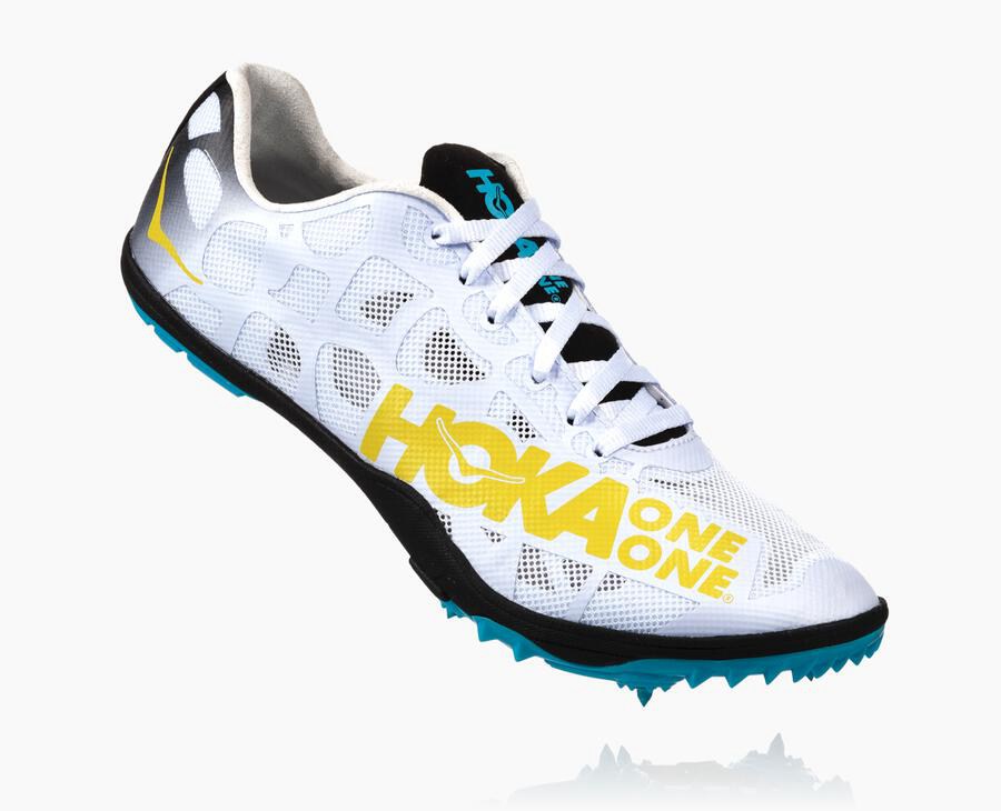 Hoka One One Rocket X Spikes Herr - Vita - YCSMF-8259